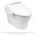 Misa wisząca, przyścienna - muszla ceramiczna WC bezrantowa (bezkołnierzowa) XARAM Energy MILAN + deska wolnoopadająca